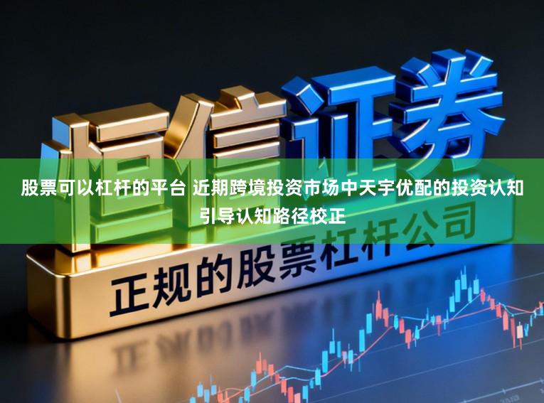 股票可以杠杆的平台 近期跨境投资市场中天宇优配的投资认知引导认知路径校正